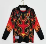 Japan 1998-99 Red Flame Goalkeeper Retro Long Sleeve Jersey