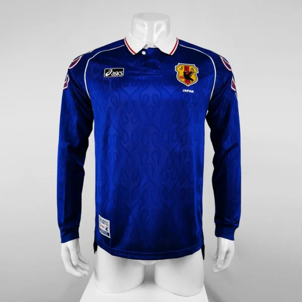 Japan 1998-99 Home Retro Long Sleeve Jersey