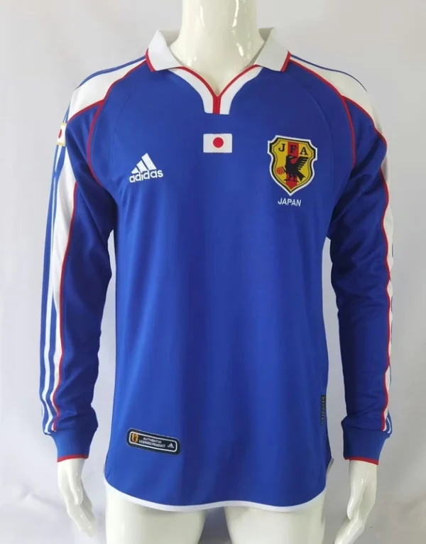 Japan 2000-01 Home Retro Long Sleeve Jersey