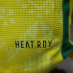 Jamaica 2025-26 Bright Yellow Pattern Jersey Player Version - Image 10