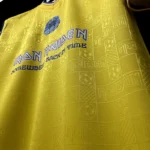 West Ham United 2008-09 Iron Maiden Yellow Retro Jersey - Image 11