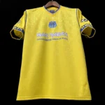West Ham United 2008-09 Iron Maiden Yellow Retro Jersey - Image 12