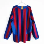 Barcelona 2005-06 Home Retro Long Sleeve Jersey - Image 15