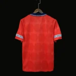 England 1990-91 Away Retro Jersey - Image 2