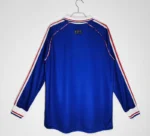 France 1998-99 Home Retro Long Sleeve Jersey - Image 2