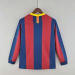 Barcelona 2006-07 UEFA Champions League Home Retro Long Sleeve Jersey - Image 2