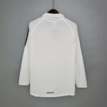 Real Madrid 2005-06 Home Retro Long Sleeve Jersey - Image 2