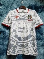 Mexico 1998-99 White Retro Jersey - Image 2