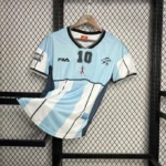 Argentina 2001-02 Diego Maradona Testimonial Retro Jersey - Image 2