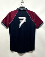 West Ham United 1999-00 Royal Blue Retro Jersey - Image 2