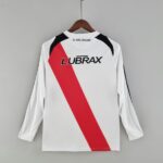 River Plate 2009-10Home Retro Long Sleeve Jersey - Image 2
