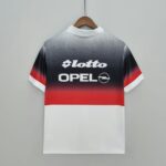 AC Milan 1995-96 Black White Retro Training Jersey - Image 2