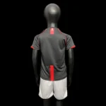 Manchester United 2007-08 Away Champions League Kids Kit - Image 2
