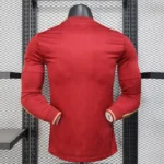 Bayern Munich 2025-26 Red Gold 125th Anniversary Special Edition Long Sleeve Jersey Player Version - Image 2