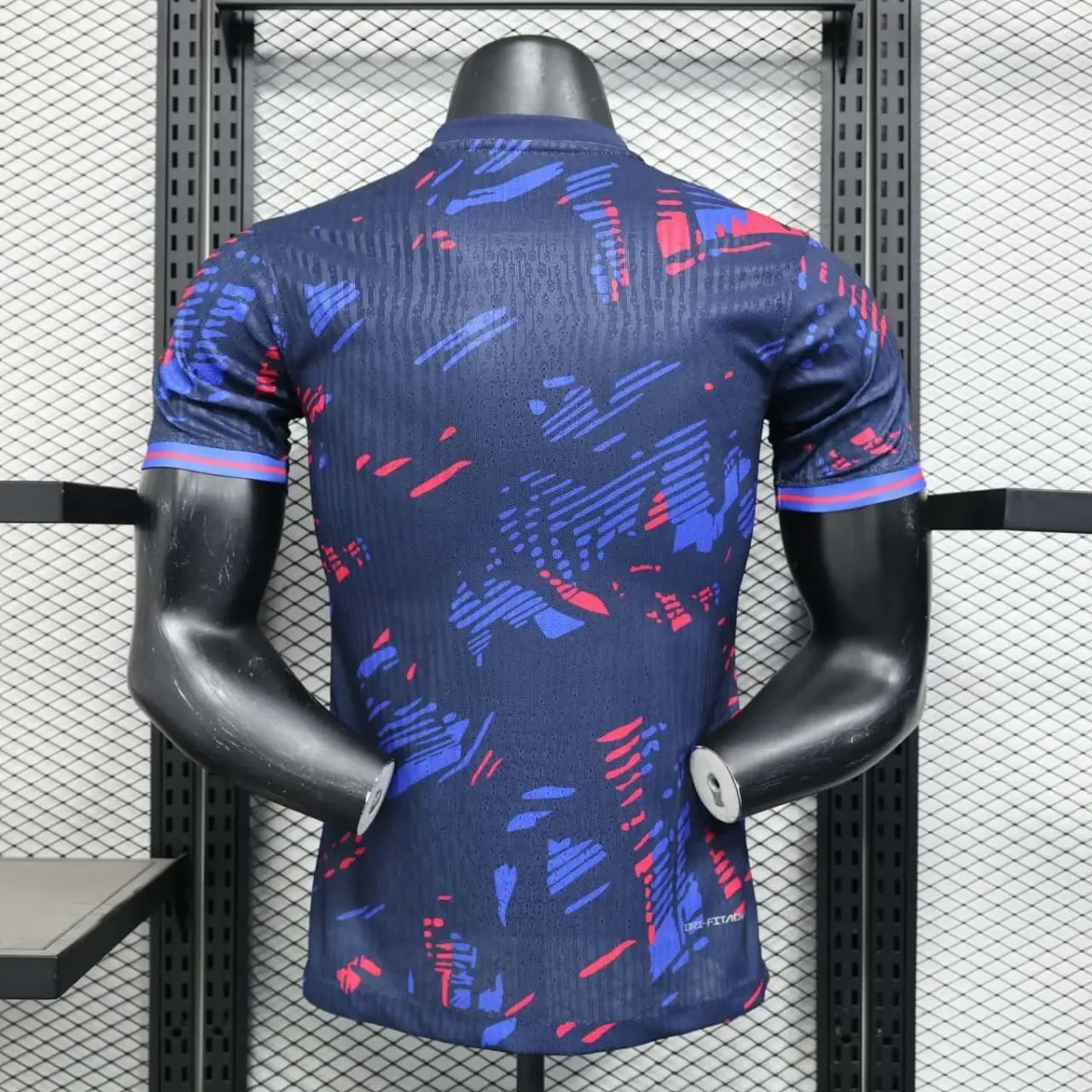 Barcelona 2025-26 Blue Red Brushstroke Special Edition Jersey Player Version - Image 2