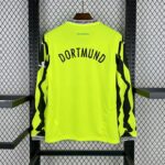 Borussia Dortmund 2025-26 Neon Yellow Goalkeeper Long Sleeve Jersey - Image 2