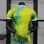 Real Madrid 2025-26 Green Blue Terrain Map Special Edition Jersey Player Version - Image 2