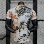Real Madrid 2025-26 White Gold Dragon Special Edition Jersey Player Version - Image 2