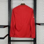Atletico Madrid 2025-26 Red Pre-Match Training Long Sleeve Jersey - Image 2