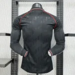 Manchester United 2025-26 Black Red Special Edition Long Sleeve Jersey Player Version - Image 2