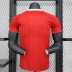 Manchester United 2025-26 Red Pinstripes Crest Co-Branded Jersey Player Version - Image 2
