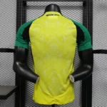 Jamaica 2025-26 Bright Yellow Pattern Jersey Player Version - Image 2