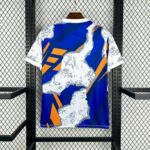 Real Madrid 2025-26 Blue White and Orange Special Edition Jersey - Image 2