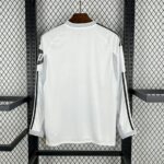 Real Madrid 2025-26 Home Long Sleeve Jersey Fan Version - Image 2