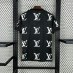 Real Madrid x Louis Vuitton 2025-26 Black Special Edition Jersey - Image 2