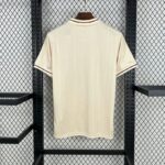 Olympique Lyonnais 2025-26 Beige Anniversary Jersey - Image 2