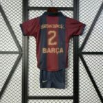Barcelona 2025-26 Camp Nou Travis Scott Special Edition Kids Kit - Image 2