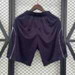 Manchester United 2025-26 Purple White Trim Shorts - Image 2