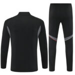 Ajax 2025-26 Black Half Zip Long Sleeve Training Kit - Image 2