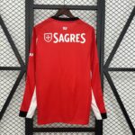 Benfica 2025-26 Home Long Sleeve Jersey Fan Version - Image 2