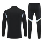 Real Madrid 2025-26 Black Half Zip Long Sleeve Training Kit - Image 2