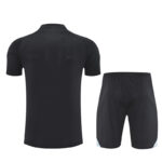 Real Madrid 2025-26 Black Short Sleeve Training Kit - Image 2