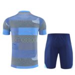 Real Madrid 2025-26 Light Blue (Camo Edition) Short Sleeve Training Kit - Image 2