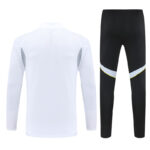 Real Madrid 2025-26 White Half Zip Long Sleeve Training Kit - Image 2
