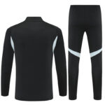 Argentina 2025-26 Black Half Zip Long Sleeve Training Kit - Image 2