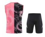 Real Madrid 2025-26 Pink Dragon Vest Training Kit - Image 2