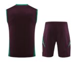Mexico 2025-26 Maroon Green Vest Training Kit - Image 2