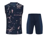 Chelsea 2025-26 Navy Pink Dot Vest Training Kit - Image 2