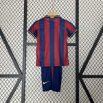 Barcelona 2009-10 Home Kids Kit - Image 3