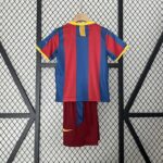 Barcelona 2010-11 Home Kids Kit - Image 2