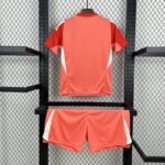Real Madrid 2025-26 Red Gradient Goalkeeper Kids Kit - Image 2