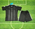 Real Madrid 2025-26 Black Goalkeeper Kids Kit - Image 3