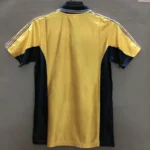Olympique de Marseille 1998-99 Away Gold Retro Jersey - Image 2