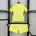 Real Madrid 2025-26 Yellow Goalkeeper Kids Kit - Image 2