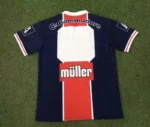 PSG 1991-92 Home Retro Jersey - Image 2