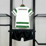 Sporting Lisbon 2025-26 Home Kids Kit - Image 2